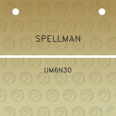 spellman-um6n30