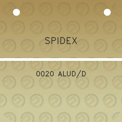 spidex-0020-aludd