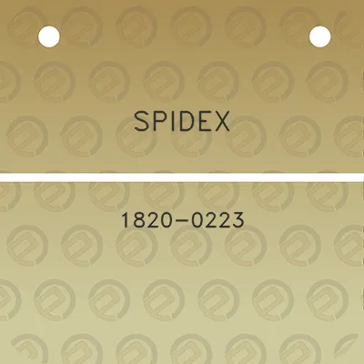 spidex-1820-0223