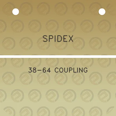 spidex-38-64-coupling