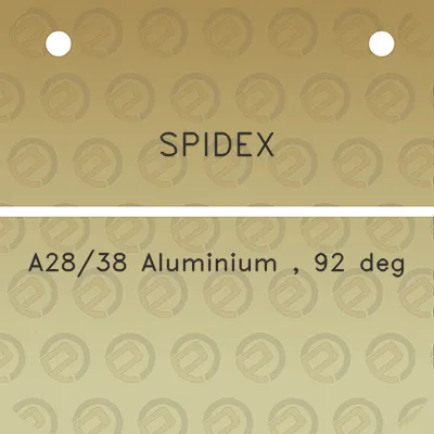 spidex-a2838-aluminium-92-deg