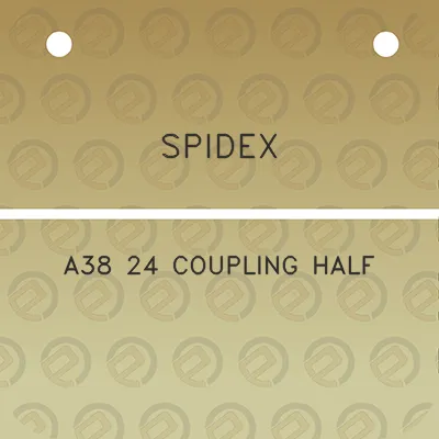 spidex-a38-24-coupling-half