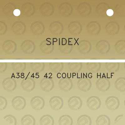 spidex-a3845-42-coupling-half