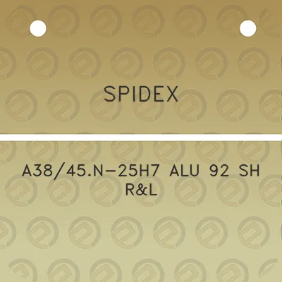 spidex-a3845n-25h7-alu-92-sh-rl