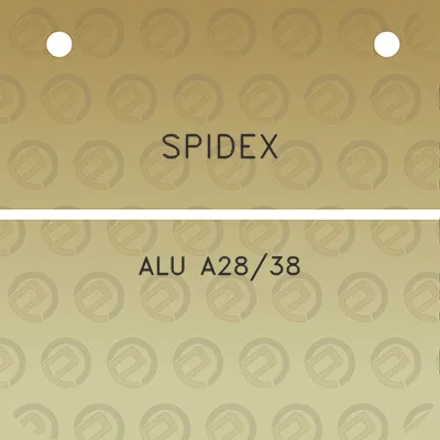 spidex-alu-a2838