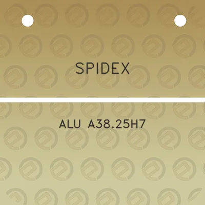 spidex-alu-a3825h7