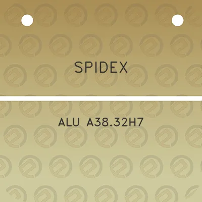 spidex-alu-a3832h7