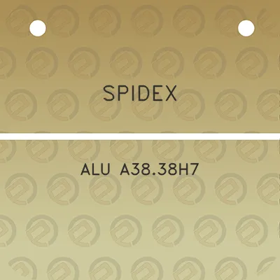 spidex-alu-a3838h7