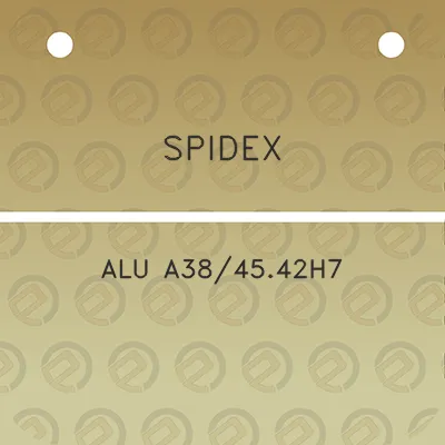 spidex-alu-a384542h7