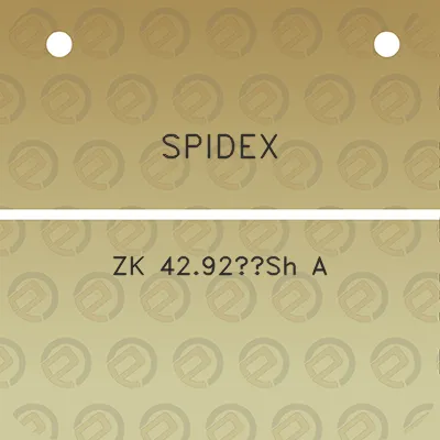 spidex-zk-4292sh-a