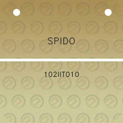 spido-102iit010