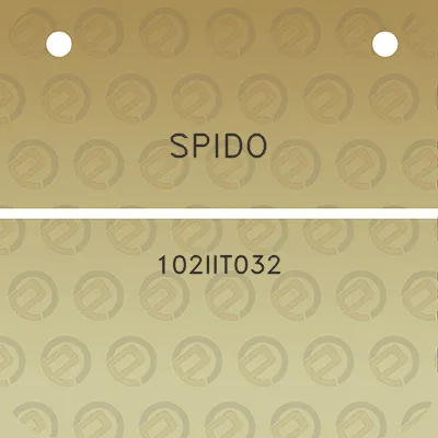 spido-102iit032