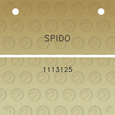 spido-1113125