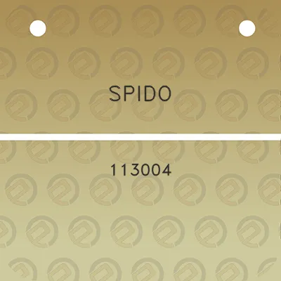 spido-113004