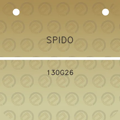 spido-130g26