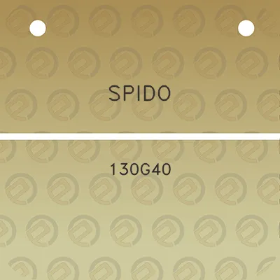 spido-130g40