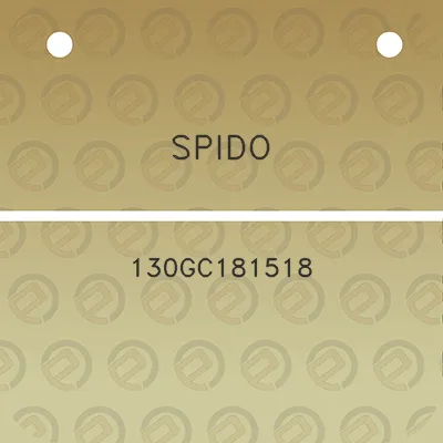 spido-130gc181518