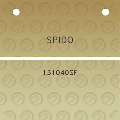 spido-131040sf