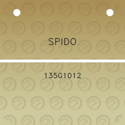 spido-135g1012