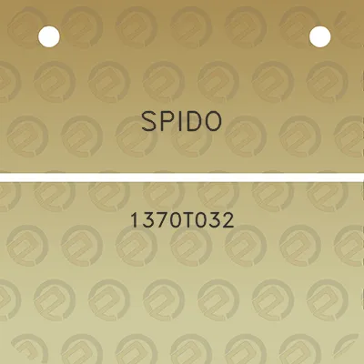 spido-1370t032