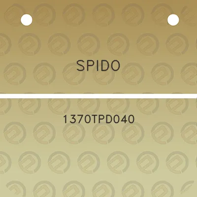 spido-1370tpd040