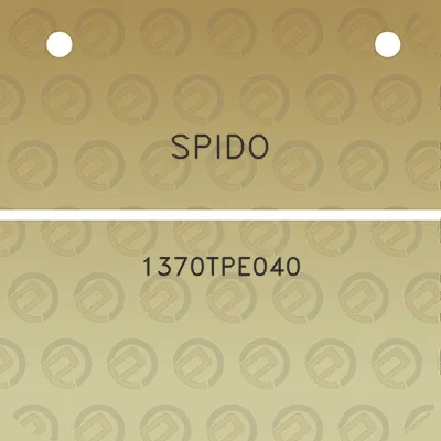 spido-1370tpe040