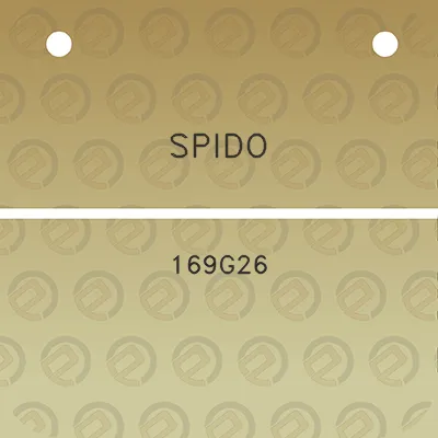 spido-169g26