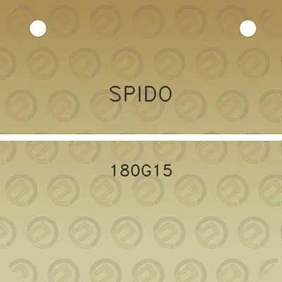 spido-180g15