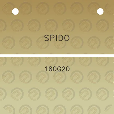 spido-180g20