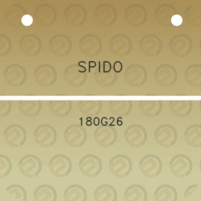 spido-180g26