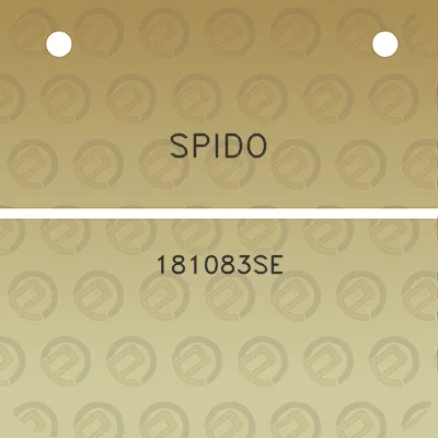 spido-181083se