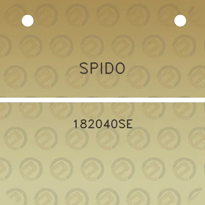 spido-182040se