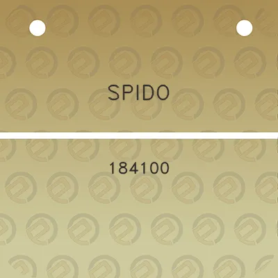 spido-184100