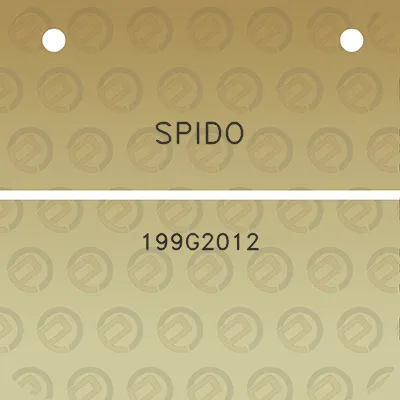 spido-199g2012