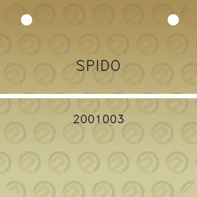 spido-2001003