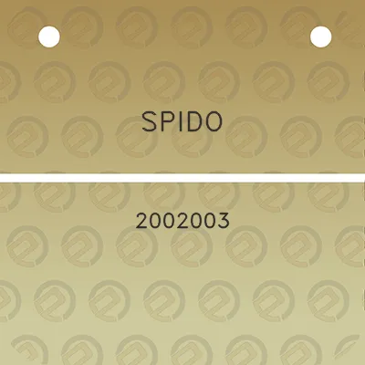 spido-2002003