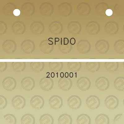 spido-2010001