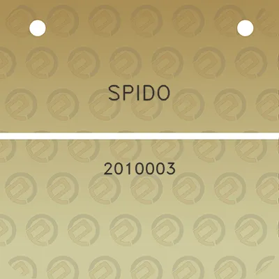 spido-2010003