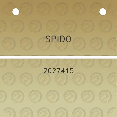 spido-2027415