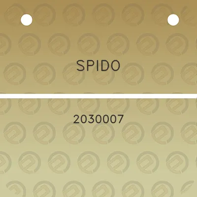 spido-2030007