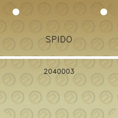 spido-2040003