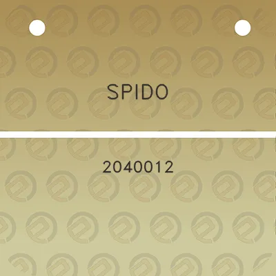 spido-2040012