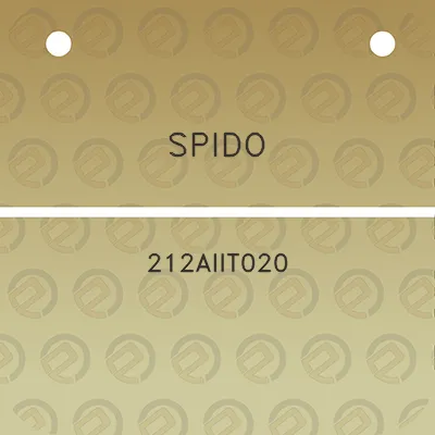 spido-212aiit020