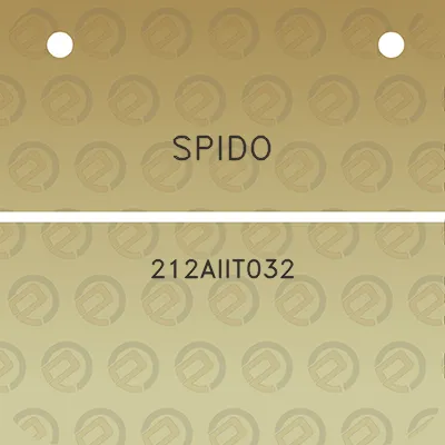 spido-212aiit032