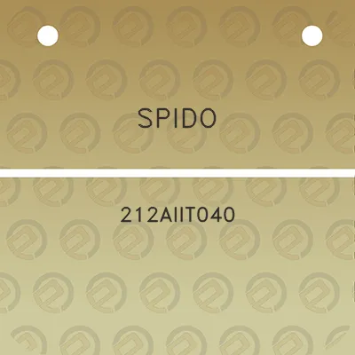 spido-212aiit040