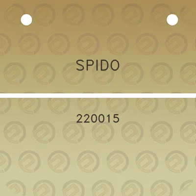 spido-220015