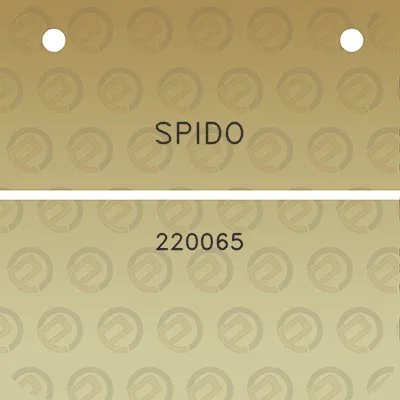 spido-220065