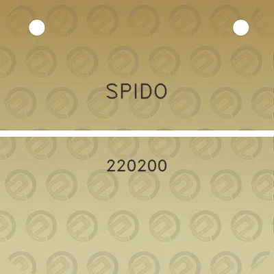 spido-220200