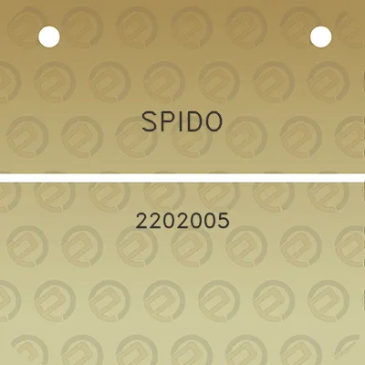 spido-2202005