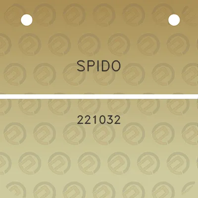 spido-221032